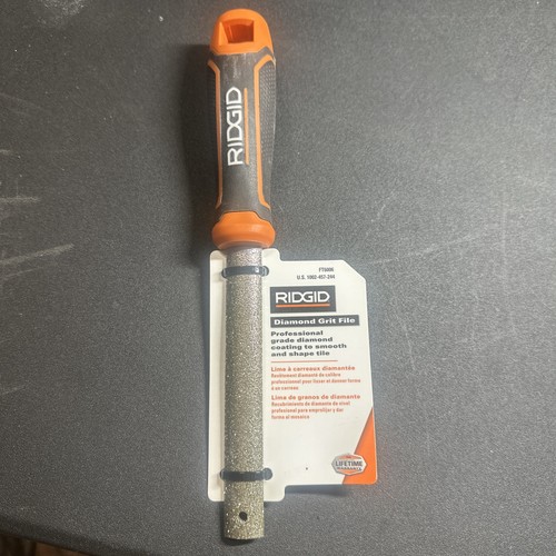 Ridgid diamond grit tile file - ridgid,