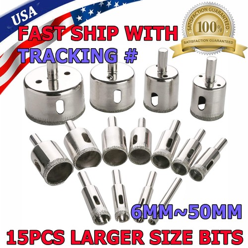15x diamond drill bit glass - diamond,