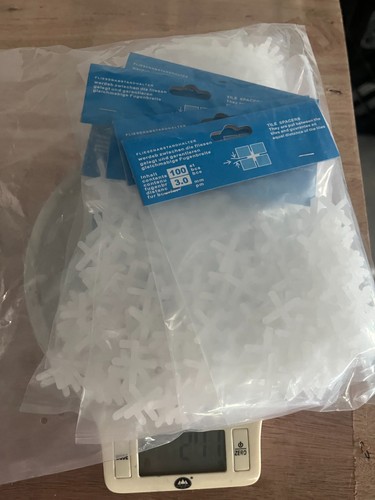 1000pcs 0mm cross tile - 1000pcs,